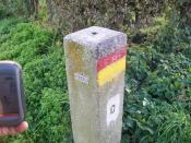 Duitse grenspaal
