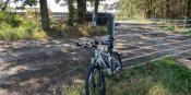 Grenspaal 150 met MTB