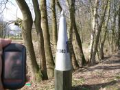 Paal 182 met GPS
