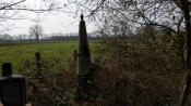 Grenspaal 163 met GPS