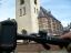 kerk met fiets