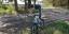 Grenspaal 150 met MTB