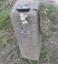 Grenzstein 602 mit Landschildkroete und GPS